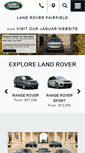 Mobile Screenshot of landroverfairfield.com